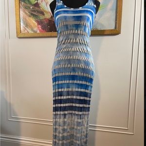 Cover Me Swim/EUC Tie Dye Maxi Cover Up Poolside Beachwear